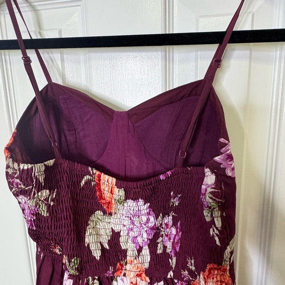 Band of Gypsies XS Floral Wide Leg Jumpsuit - Picture 9 of 9